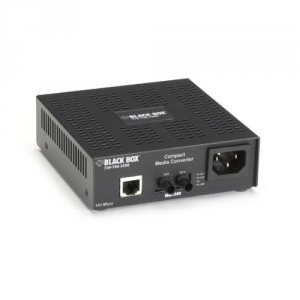 Black LHC001A-R4 Compact Media Converter, 100base-tx100b