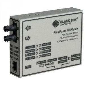 Black LMC213A-MMST-R2 Flexpoint  100base-tx To 100base-fx Modu