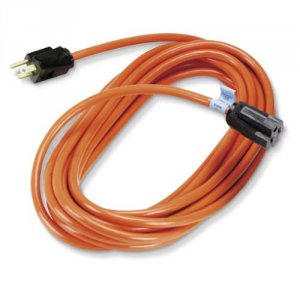 Black EPWR32 All-weather Single Outlet Orange 25 Feet