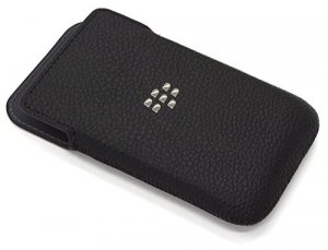 Blackberry ACC-60087-001 Classic Leather Pocket Black    Retail Packag