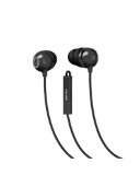 Maxell 196131 Classic Earbud With Mic Black