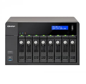 Qnap TS-853U-RP-US Nas Ts-853u-rp-us 8bay 2u Celeron Quad Core 2.0ghz 