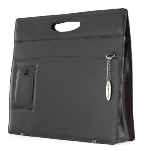 Mobile METBL1 Ladies Briefcase Leather Black 154in