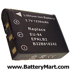 Epson B32B818242 Camera Battery - Lithium Ion - 3.7v - 1230mah