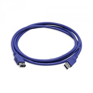 Syba CL-CAB20071 Blue Usb 3.0 Am To Af Cable - 6 Feet Length