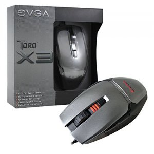 Evga 902-X2-1032-KR Mouse 902-x2-1032-kr Torq X3 4000dpi 1000hz Laser 