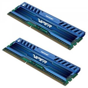 Patriot PV316G160C0KBL Viper 3 Series, Sapphire Blue, Ddr3 16gb (2 X 8