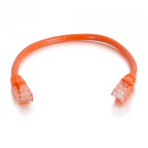 C2g 00450 12ft Cat5e Snagless Utp Network Patch Cable - Orange