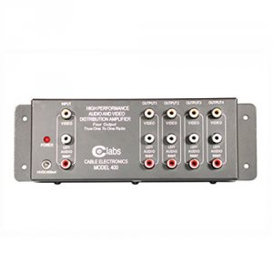 C2g 41066 4-output Rca Audiovideo Distribution Amplifier