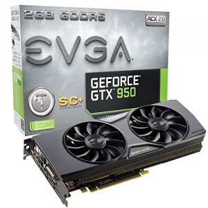 Evga 02G-P4-2956-KR Geforce Gtx 950 Sc Pcie 2gb