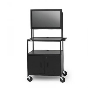 Bretford FP42ULC-E5BK Basics Flat Panel Multimedia Cart Fp42ulc-e5bk