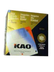 Kao 59001 Diskette, 5.25 In. Dshd 1.6mb, Bulk