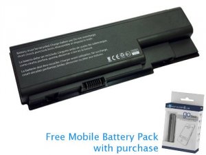 Battery GT-MC78X3 Replacement Battery 6 Cells For Use With Gateway Mc7