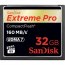 Western SDCFXPS-032G-A46 Sandisk Extreme Pro Compactflash Memory Card,