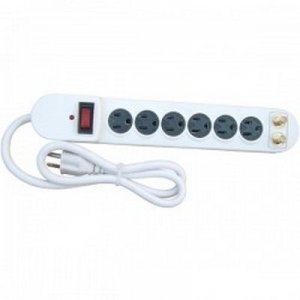 Rt WE-46-F640-R Surge Protector Wled, 6 Outlets, 6 Ft Power Cord, Circ