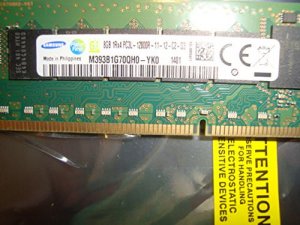 Samsung M393B1G70QH0-YK0 8gb  Ddr3-1600mhz Pc3-12800 Ecc Registered Se