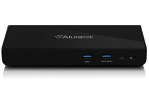 Aluratek AUDS0302F Usb 3.0 Dual Display Laptop Docking Station