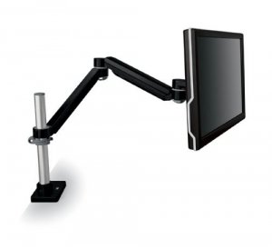 3m MA200MB Mon Arm Desk Mount Adjustable Black