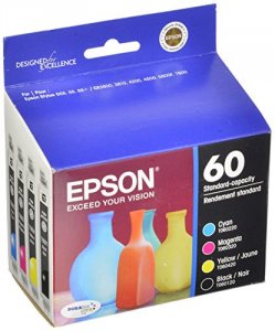 Original Epson T060120-BCS Combo Ink Cartridge Kit     Cyan Magenta An