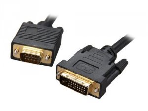 Rosewill RCDV-11006 Cable Rcdv-11006 6feet Dvi-i Male To Vga Male Cabl