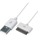 4xem 4XUSB2APPL10FT 10ft 3m White 30pin To Usb 2.0