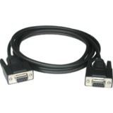 C2g 52039 10ft Db9 Ff Null Modem Cable - Black