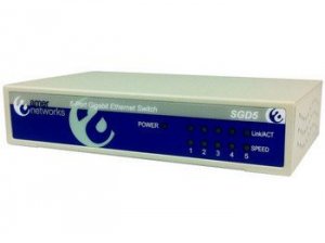 Amer SGD5 The  Gigabit Ethernet Desktop Switch Is The Economical Way T