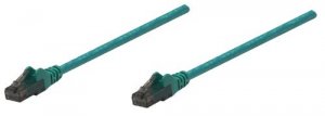 Intellinet 342520 25 Ft Green Cat6 Snagless Patch Cable