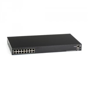 Black LPJ008A-TM 802.3at Poe Gigabit Managed Injector, 8-