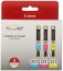 Original Canon 6514B009 Cli-251, 3-pack Combo - Includes Cli251 Cyan (