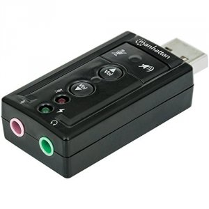 Manhattan 151429 Mh Sound Adapter, Usb2.0 7.1 Channel