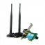 Hiro H50300 Wifi 300mbps Pcie 5dbi Omnidirectional Antenna