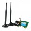 Hiro H50301 Wifi 300mbps Low Profile Pcie 5dbi Omni Antenna