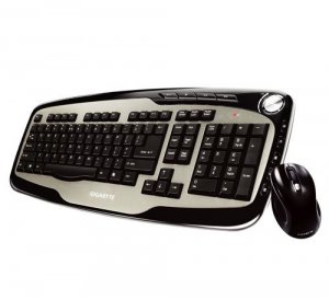 Gigabyte GK-KM7600 Gkeyboard K-km7600 Wireless 2.4ghz Deluxe Combo Key