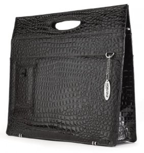 Mobile METBC1 - Ladies Briefcase Croc - 14.1in15in Mac - Black,faux - 