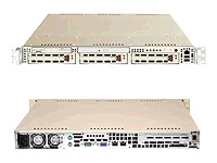 Supermicro AS-1020A-8B 1u,dual Amd,3xscsi Hs,ddr,2gbe,fddcd,420w,black