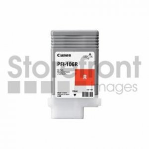 Original Canon 6627B001 (pfi-106r) Red Ink Cartridge (130 Ml)