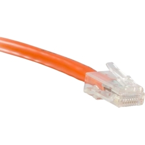 Enet C6-OR-NB-6-ENC 6ft Cat6 Patch Cbl 6ft Wo Boot Ora