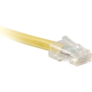 Enet C5E-YL-NB-7-ENC Cat5e Yellow 7ft No Boot Patch Cable