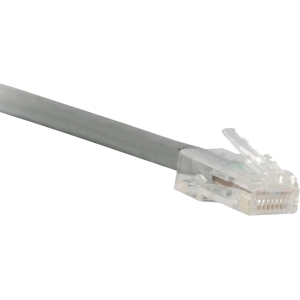 Enet C5E-GY-NB-3-ENC Cat5e Gray 3ft No Boot Patch Cable