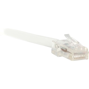 Enet C6-WH-NB-7-ENC Cat6 White 7ft No Boot Patch Cable