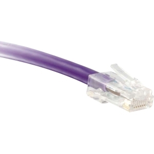 Enet C5E-PR-NB-3-ENC Cat5e Purple 3ft No Boot Patch Cable