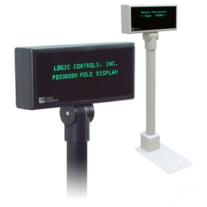 Logic PD3200-BK Pole Display 2x20 5mm Rs232