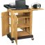 Oklahoma SCL-OK-VA Smart Cart Lectern Light Oak