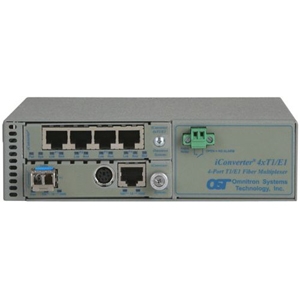 Omnitron 8830N-1-C Iconv 4xt1e1 Mux Scsmsf