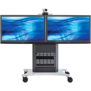 Avteq RPS-1000L-E Dual Display Av Cart With 15.5d Rack. S