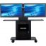 Avteq GMP-300L-TT1 Single Display Av Cart, Supports Display