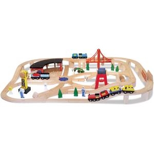 Melissa 701 Wooden Railway Set