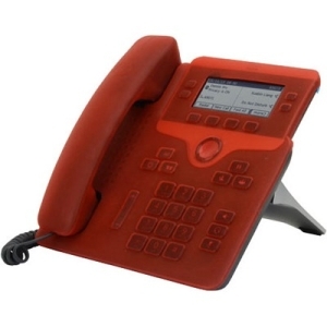 Zcover CI78BKFD Red Silicone Handset Cover For