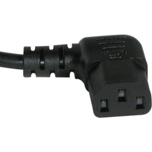 C2g 28593 14ft 18 Awg Universal Right Angle Power Cord (nema 5-15p To 